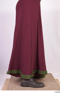 Photos Woman in Historical Dress 79 17th century burgundy dress…